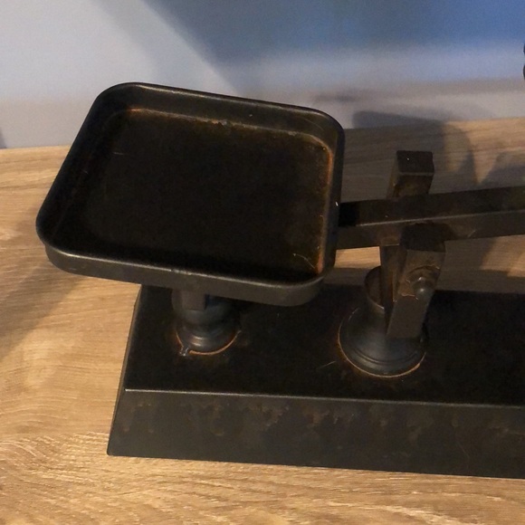 Industrial style decorative scales. Like new. - Picture 3 of 8